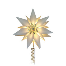 Juletrestjerne med LED og timer Ø30 cm